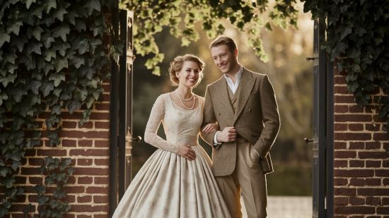 Vintage Style Engagement Photoshoot Ideas